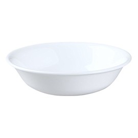 CORELLE Winter Frost White Dessert Bowls, 10 Oz (Pack of 3) by CORELLE Coordinates