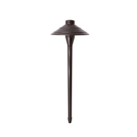 USA Warehouse LT2403A Aluminum IP65 Waterproof 12V Led Low Voltage Yard Lawn Garden Outdoor Landscape Pathway Path LightsColor: Brown, Emitting Color: According to bulbs, Lamp Power(W): 0