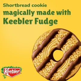 Keebler Fudge Stripes, Original Shortbread Cookies Coated in Keebler Fudge, 11.5 oz