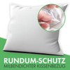 Welldora Set of 2 mite cover pillows, 50 x 80