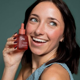 ITK Skincare Niacinamide + Hyaluronic Acid Anti Aging Serum For Face With Squalane - Dark Spot Corrector Treatment + Deep Moisture Hydrating Face Serum For Sensitive + Dry Skin - Vegan + Cruelty Free