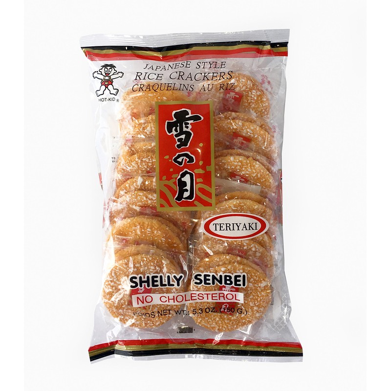 Want Want Big Shelly Shenbei Snowy Crispy Rice Cracker Teriyaki