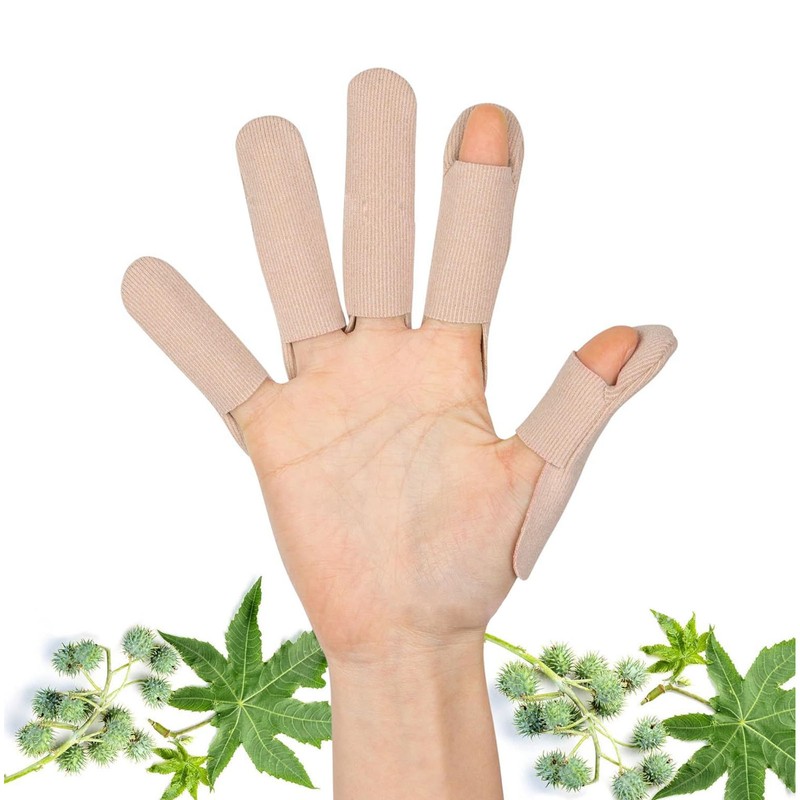 10pcs Castor Oil Pack Wrap for Finger Soft Cotton Breathable