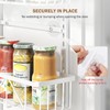 Delamu Adjustable Over the Door Pantry Organizer, 6-Tier Metal Pantry