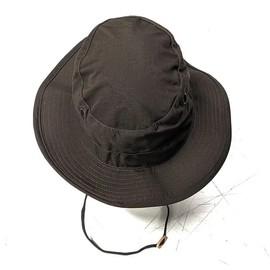 Generic Wide Brim Boonie Hat, Made in The USA, Militar-Issue Boonie Covers-Jungle Hats (US, Alpha, Large, Sheriff Brown)