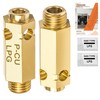 2PCS 4948EL4002B Dryer LP Gas Conversion Kit Replaces 383EEL3002D for