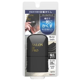 Salon de Pro Men's Wide Marker Dye for Gray Hair, Natural Black, 0.7 fl oz (20 ml)
