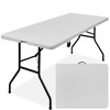 Best Choice Products 6ft Plastic Folding Table, Indoor Outdoor Heavy