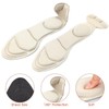 WLLHYF 2 Pairs Heel Insoles Breathable Shoe Insole, Sponge Shoe