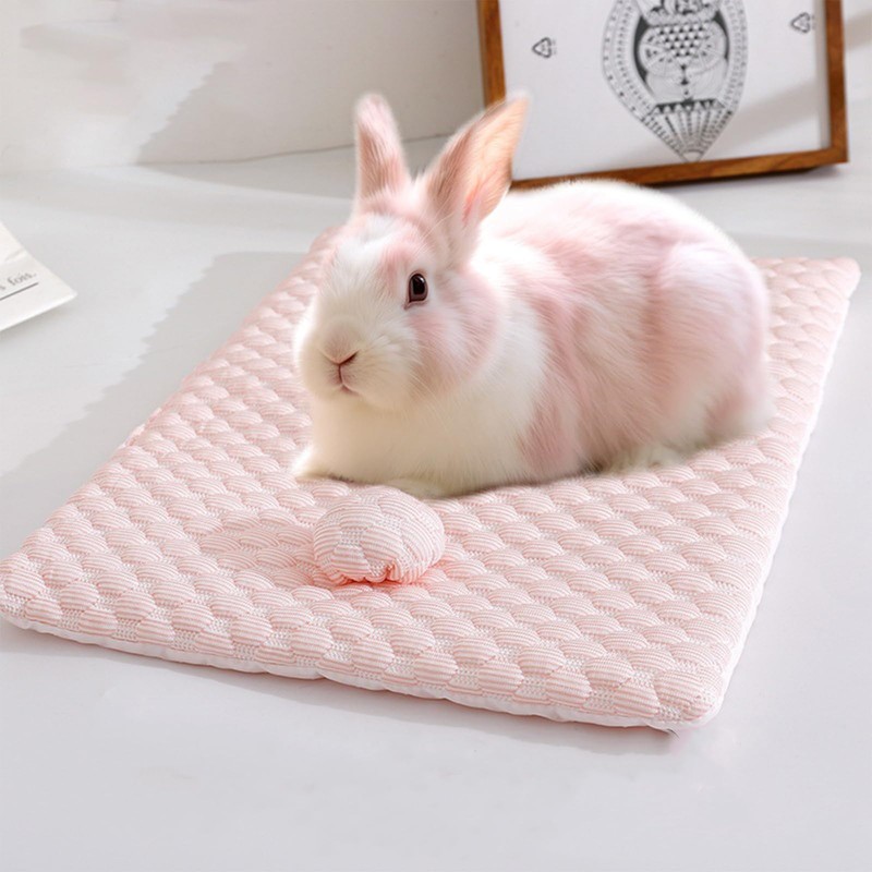 FOSDICK Small Pet Cooling Mat, 41x 30cm Rabbit cooling Mat,