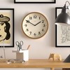 JONES CLOCKS® Lodge Wall Clock | Small Modern Clock |