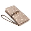 UTO Wallets for Women Wristlets PU Leather Card Holder ID