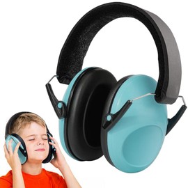 E-SMARTER Children's Hearing Protection, NRR 27 dB Noise Protection for 3-12 Years, Ear Muffs, Capsule Ear Protectors, Noise Protection, Foldable Headphones, Comfortable Earmuffs for Autism, Sleeping
