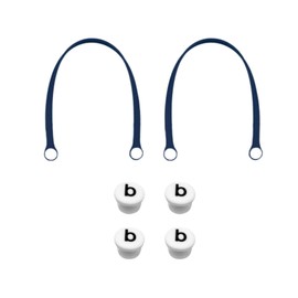 Replacement Straps for Original L/XL Bog Beach Bag, Replacement Handles with 4 Snaps for Rubber Beach Bag, EVA Bag Strap Replacement, Bog Beach Bag Repair Kit (Lake Blue)