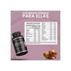 Multivitamínico Mujer 120 Cápsulas Nuboost Vitaminas Sabor Sin sabor