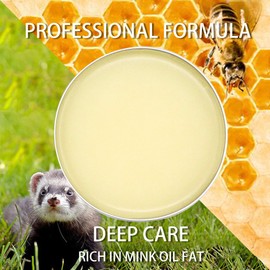 SALTY FISH Aceite de visón para botas de piel, limpiador de acondicionador de piel, impermeable, suavizante y restauración, Amarillo, 3.52 oz