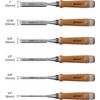 EZARC 6 Pieces Wood Chisel Tool Sets Woodworking Carving Chisel