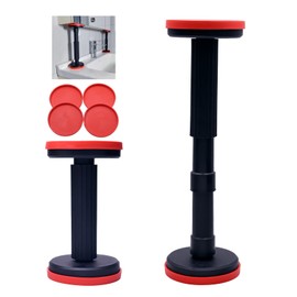 AmoreTempo 2 Piece Furniture Fall Prevention Tension Rod, Height 7.1 - 17.3 inches (18 - 44 cm), Earthquakeproof, Load Capacity 440.7 lbs (200 kg), Earthquake Prevention, Furniture Fall Prevention,