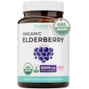 PURE CO Organic Elderberry 10:1 Extract 500mg Per 1 Capsule