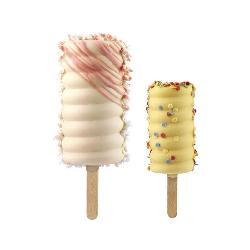 Silikomart Ice Lolly Sticks, Wooden Sticks for Ice Cream and