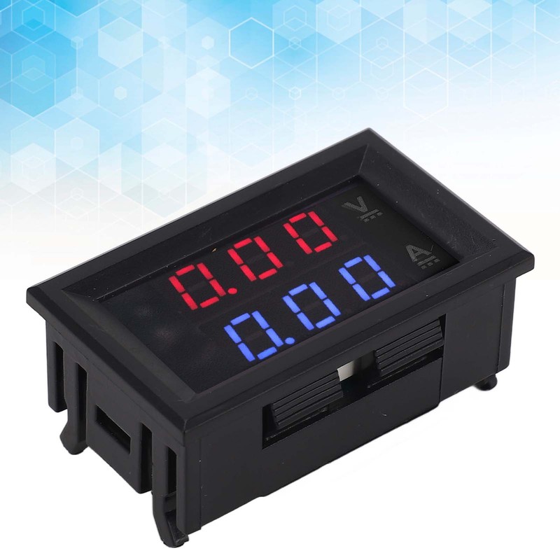 Voltage Current Meter Digital Voltmeter Ammeter Volt Tester Amp Detector