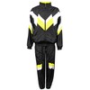 Foxxeo 80s Costume for Adults Premium 80s Tracksuit Assi –