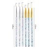 MM11 Nail Liner Pen, Pinceles Para Uñas Art Brush 6