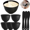 9Pcs Silicone Facial Mask Bowl DIY Face Mask Mixing Bowl