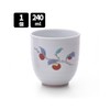 Pottery Arita Ware Kakiemon Style Hot Water (1 Persimmon Piece)