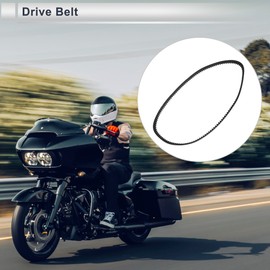 X AUTOHAUX 132T Motorcycle Drive Belt Motorbike V-Belt for Harley Davidson FXD Dyna Super Glide 2006 No.40594-06/1204-0047/58-430