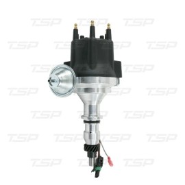 Top Street Ford 240/300 L6 Pro Series Ready to Run Distributor BLACK CAP