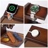 Xnwouco Watch Stand for Men, Watch Display Stand with Charger