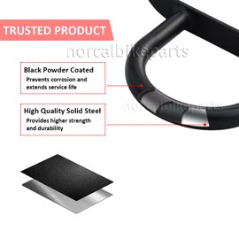 Rear Grab Bar Bumper for Bombardier Can-Am DS650 (2000-2007) – Heavy-Duty Steel, Black Finish