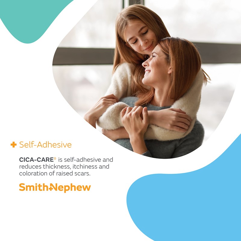 PHARMAIDEA Srl CICA-Care Self-Adhesive Silicone Gel Sheet for Scar Management,