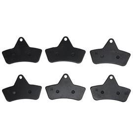 6PCS Brake Pads Low Noise Aging Resistant Consistent Braking Replacement For Arctic Cat 250 300 400 500