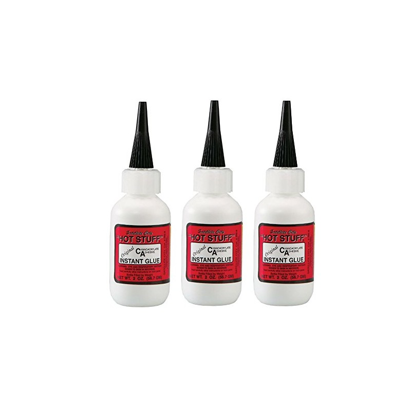 Hot Stuff Thin Instant CA Glue, 2oz HS-4 (Pack of