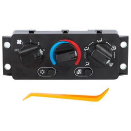 PODAFU 25110700 HVAC Climate Control Module, AC Air Conditioning Control Switch Temperature Control Panel Compatible with Mack Chu612 Chu613 Chu614 2008-2018 Cxu612 Cxu613 Cxu614 1999-2018