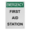 OSHA First Aid Station Sign, 8.5 x 11 in" OSHA