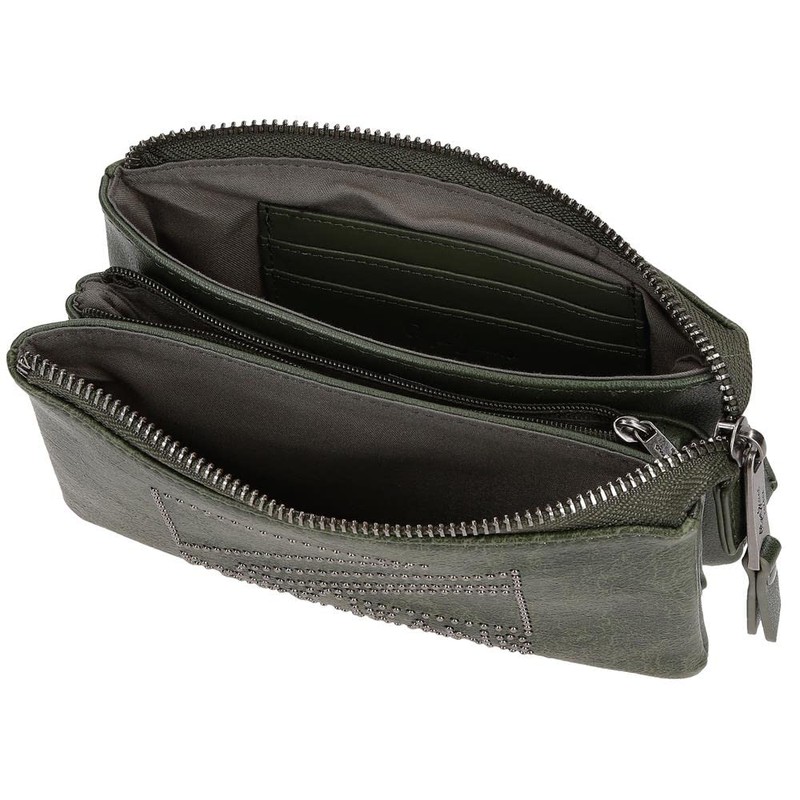 Pepe Jeans Donna Purse Toiletry Bag Black, Olive, Makeup Bag