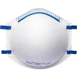 Portwest P200 Disposable FFP2 Dust Mist Respirator Face Mask (Pack of 20) White