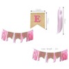 ONE High Chair Banner Baby Girl Pink First One 1st