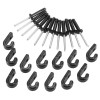 Unbranded 12Pcs J Hooks Lashing Hooks Bungee Hooks with 12