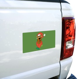 GRAPHICS & MORE A Scooby Christmas Automotive Car Refrigerator Locker Vinyl Magnet