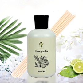 Pristine Himalayan Tea/Westin Hotel Inspired Scent Diffuser Refill with Free Reed Stick | Fresh Bergamot/White Tea Room Fragrance Reed Diffusers, Oil & Room Diffusers with Reed | Home Fragrance