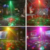 Wuzstar 7 Lens Disco Ball Lights,USB Powered RGBW DJ Strobe