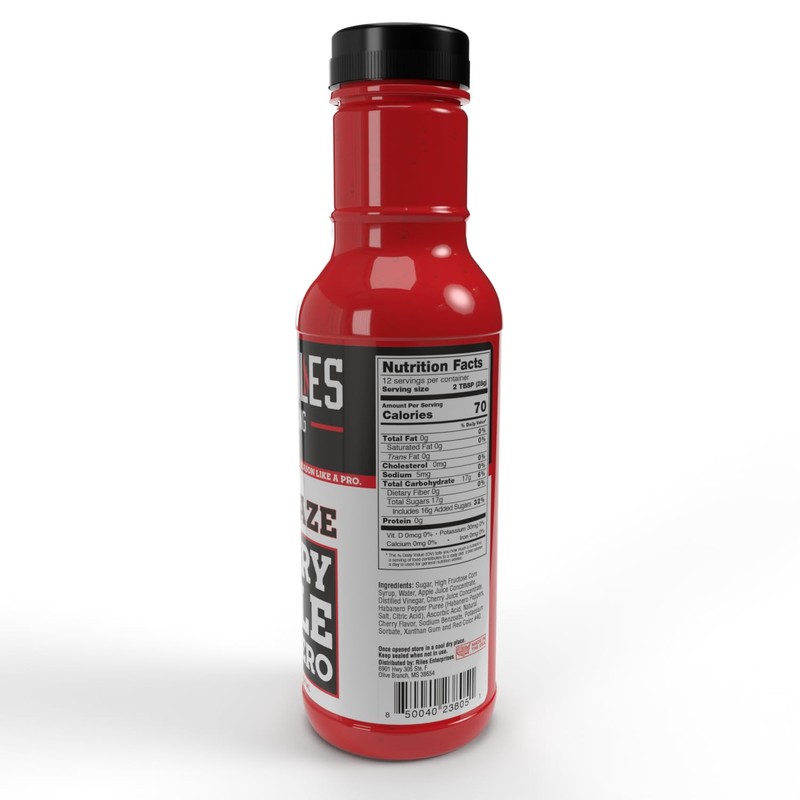 Heath Riles Cherry Apple Habanero BBQ Glaze