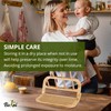 Bamboo Baby Bottle Drying Rack - Space Saving Bottle Dryer