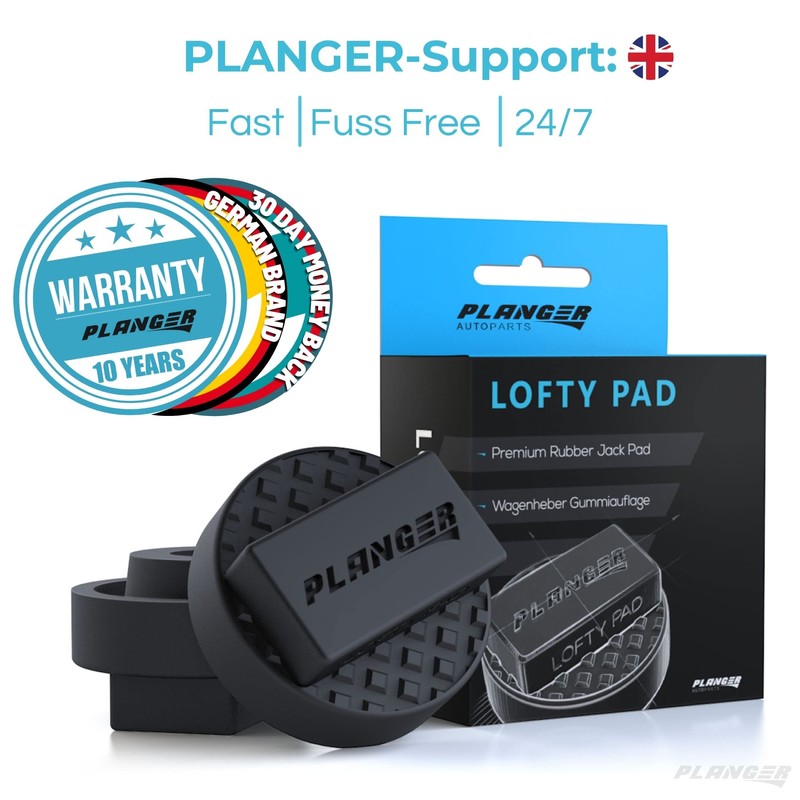 PLANGER® - LOFTY PAD - Rubber Jack Pad for (for