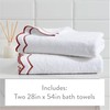 Peri Home 2 Piece Bath Towel Set, 500 GSM, 100%