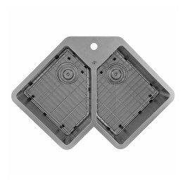 DAX Grid for Kitchen Sink in Stainless Steel